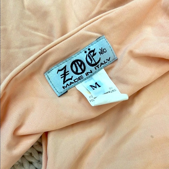 ZOE NYC | Women’s Pink Swim Top with Flattering Fit Bikini Bottoms Size. Medium - Picture 6 of 11